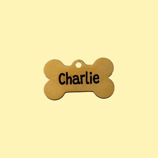 Bone Dog Tag