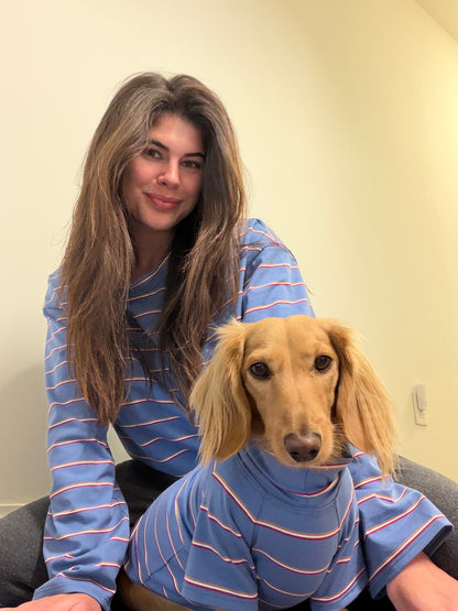 Sunday Blues Matching Set